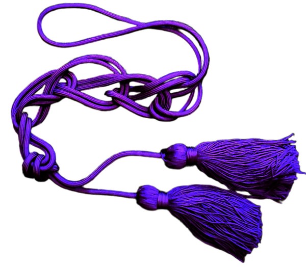 violettes Cingulum für Ministranten 